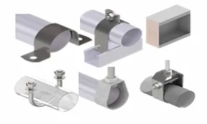 Abrazaderas de Soporte para Tubería